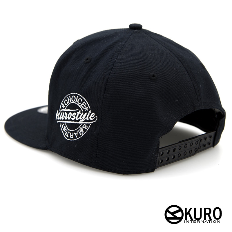 kuro設計款-小人退散符潮流板帽(可客製化)