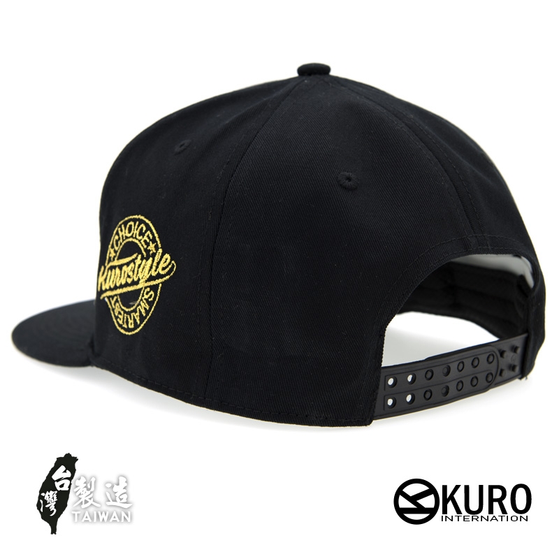 kuro設計款-文創商品肅靜潮流板帽-棒球帽(可客製化)