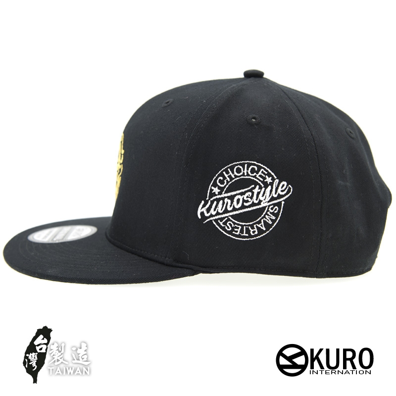kuro設計款-金龍圖騰潮流板帽(側面可以客製化)