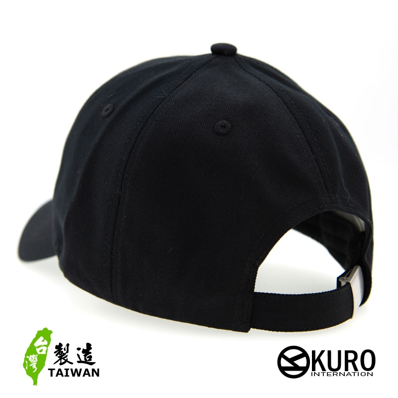 kuro-黑色台灣製造老帽棒球帽布帽