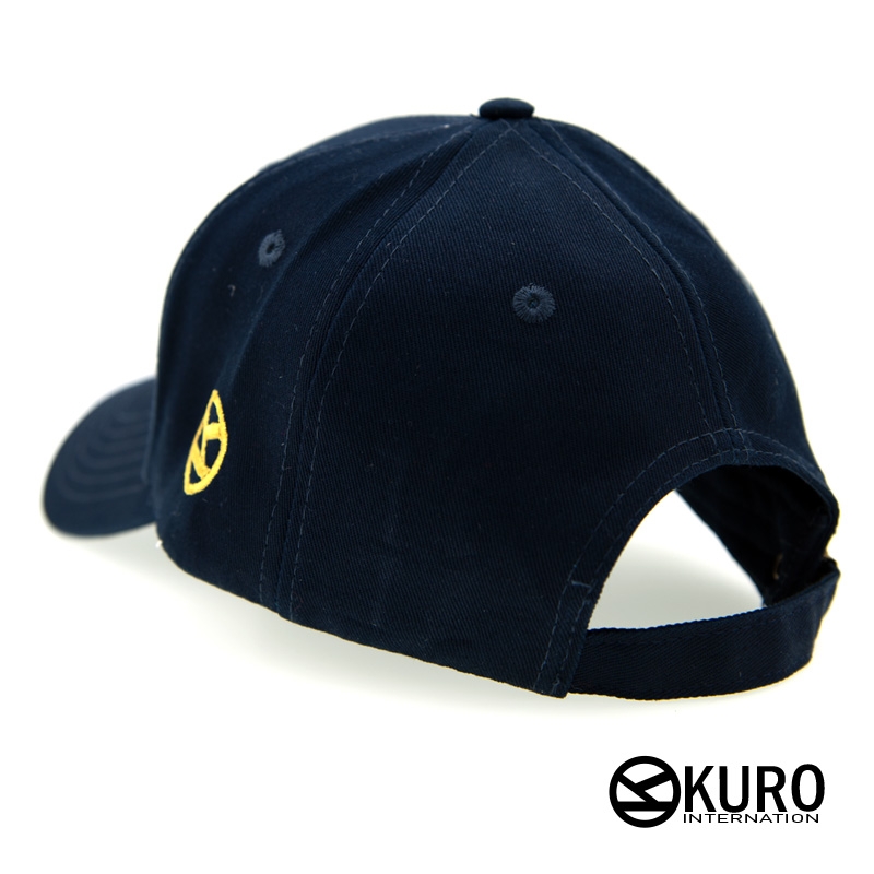 URO-SHOP 深藍色SOCCER老帽 棒球帽 布帽(可客製化)