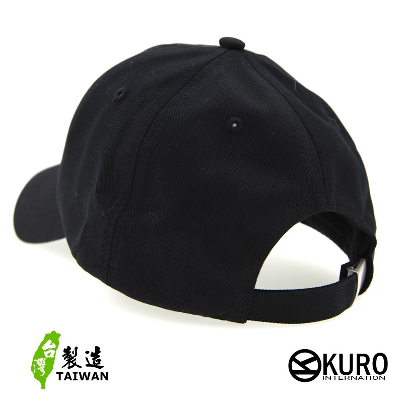 KURO-SHOP 台客精神-藍白拖電繡 老帽 棒球帽 布帽(可客製化)