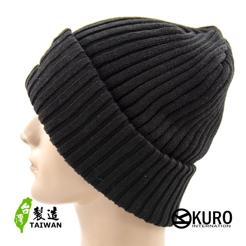 KURO-SHOP 英雄 針織帽 扁帽 (可客製化)