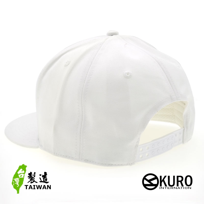 KURO-SHOP 玫瑰花ROSE 電繡板帽-棒球帽(可客製化)