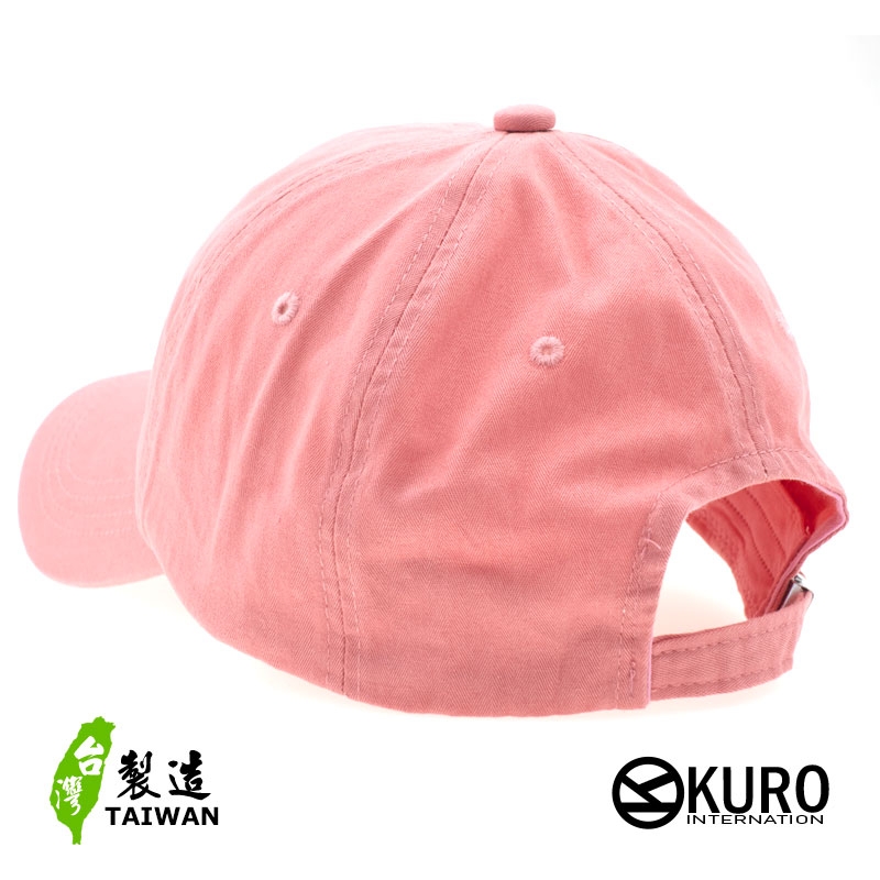 KURO-SHOP 白色貓咪 電繡 老帽 棒球帽 布帽(可客製化)