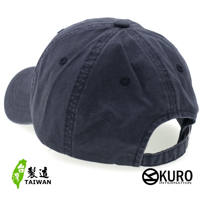 KURO-SHOP 鬥牛犬 電繡 老帽 棒球帽 布帽(可客製化)