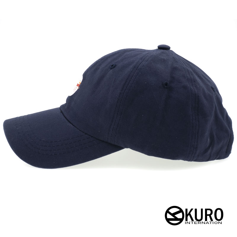 KURO-SHOP 雪人 電繡 老帽 棒球帽 布帽(可客製化)
