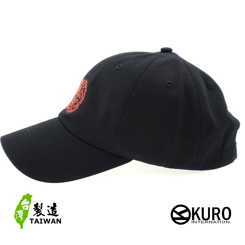 KURO-SHOP 媽祖  電繡 老帽 棒球帽 布帽(可客製化電繡)