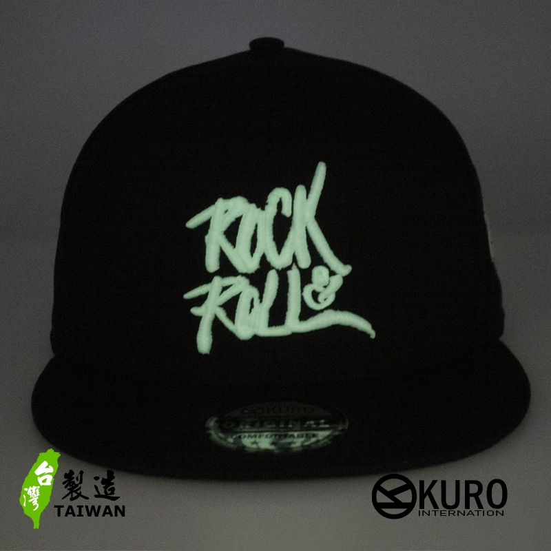 KURO-SHOP ROCK&ROLL潮流板帽(可客製化電繡)