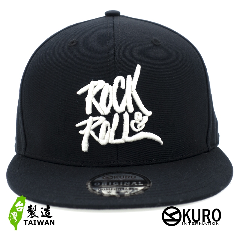 KURO-SHOP ROCK&ROLL潮流板帽(可客製化電繡)