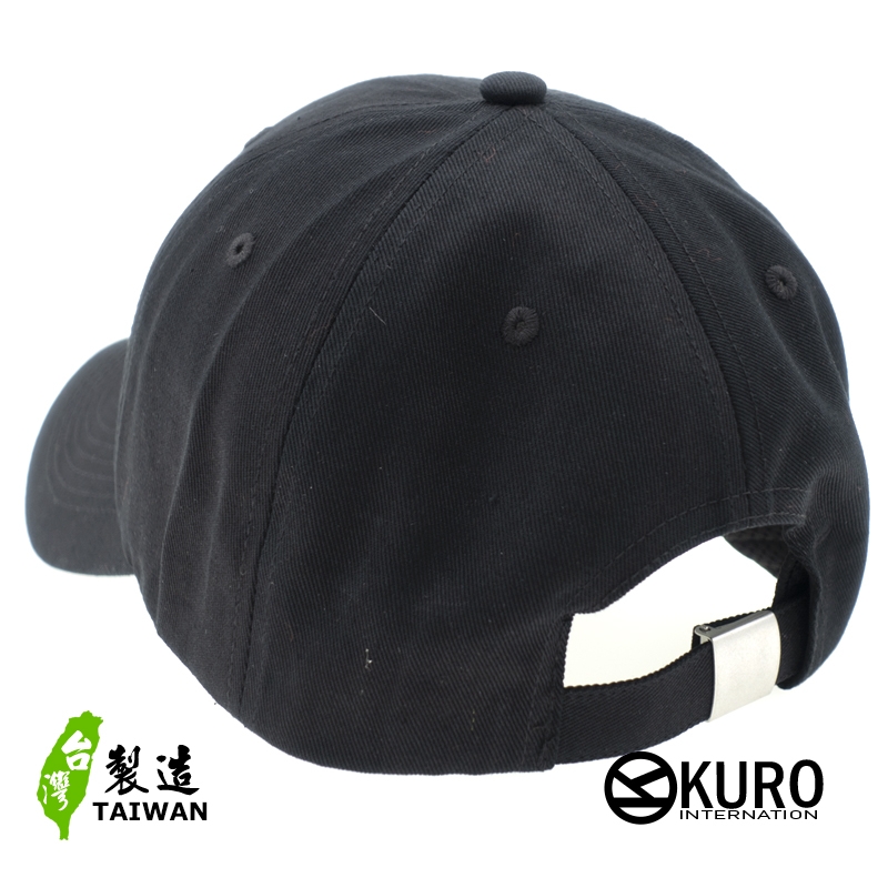 KURO-SHOP 桂冠盾型中華民國台灣國旗老帽 棒球帽 布帽(側面可客製化)