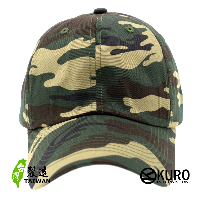 kuro-迷彩台灣製造老帽棒球帽布帽