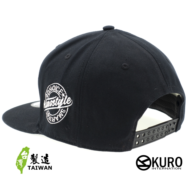KURO-SHOP I HATE MONDAY立體繡 平板帽-棒球帽(可客製化)