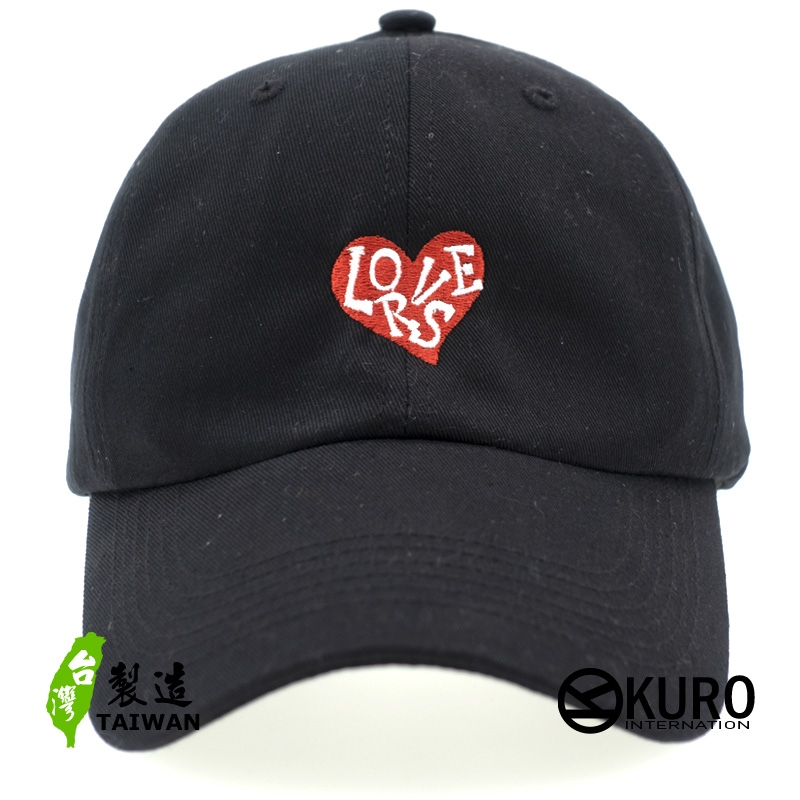 KURO-SHOP LOVERS 電繡 老帽 棒球帽 布帽(可客製化)