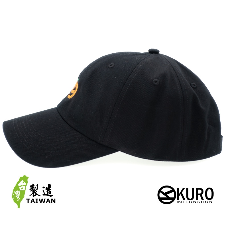 KURO-SHOP 萬聖節 南瓜 電繡 老帽 棒球帽 布帽(可客製化)