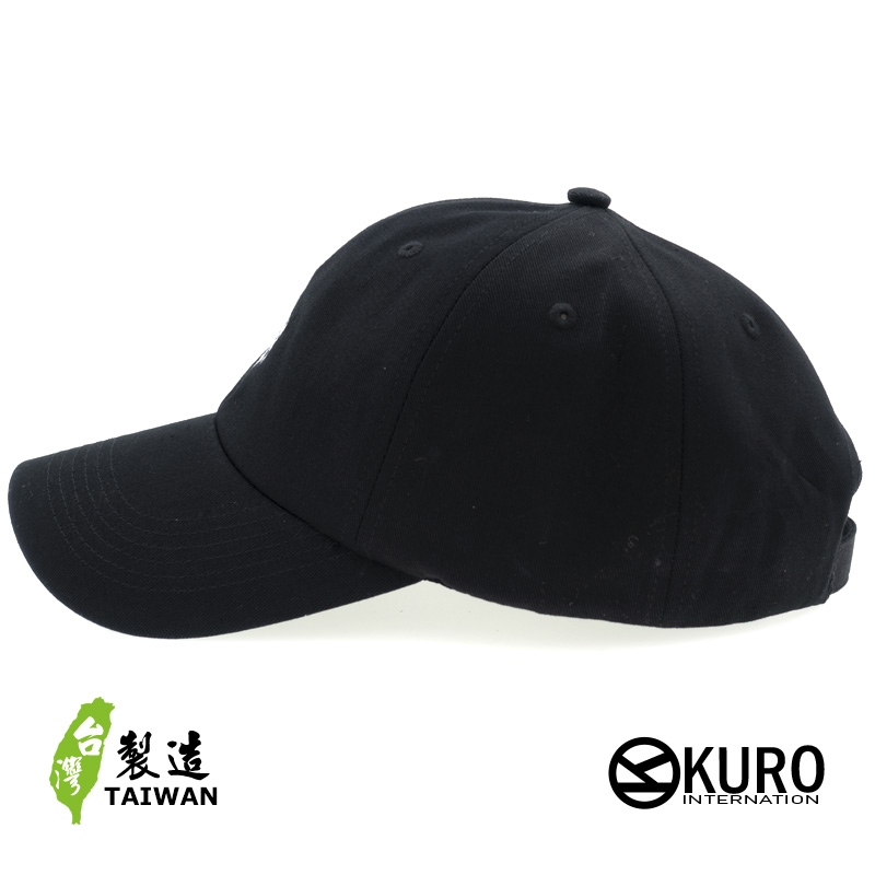 KURO-SHOP 雪花  電繡 老帽 棒球帽 布帽(可客製化)