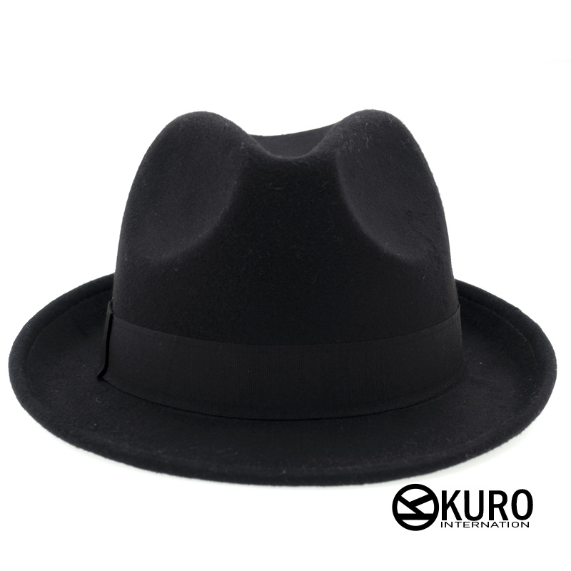 KURO-SHOP AWESOME 電繡手寫字型 毛料紳士帽