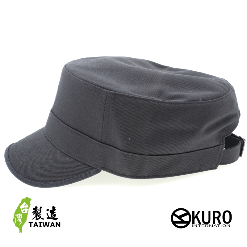 KURO-SHOP 老鷹圖騰立體繡 台灣製造軍帽