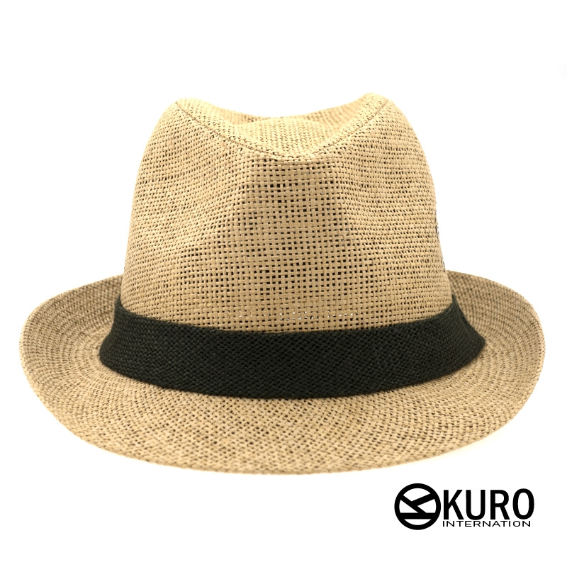 KURO SHOP Taiwan  夏日潮流紳士草帽(可客製化)