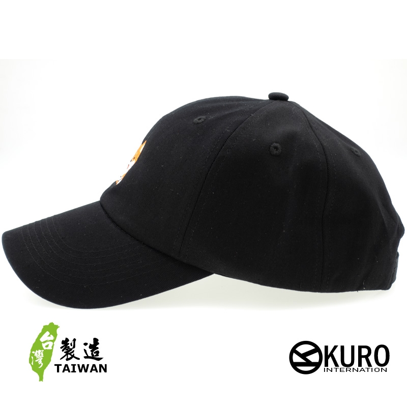 KURO-SHOP 柴犬  電繡 老帽 棒球帽 布帽(可客製化)