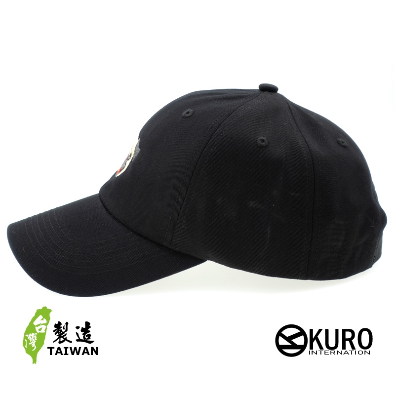 KURO-SHOP 法國鬥牛犬 法鬥  電繡 老帽 棒球帽 布帽(可客製化)