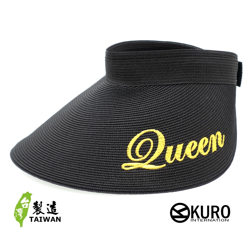 KURO-SHOP Queen 電繡 遮陽帽 (可客製化)