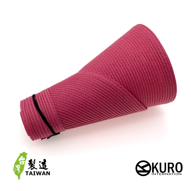 KURO-SHOP 桃紅色大帽沿  遮陽帽 (可客製化)