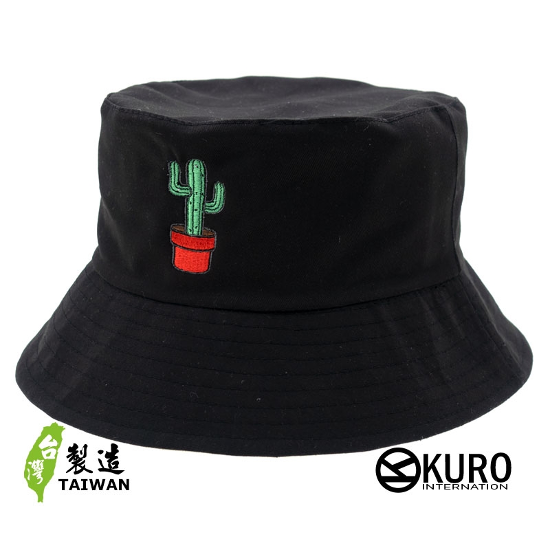 KURO-SHOP 仙人掌 漁夫帽(可客製化電繡)