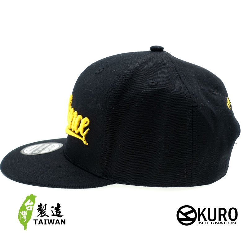 KURO-SHOP  Distance 保持社交距離  立體繡  平板帽-棒球帽(可客製化)