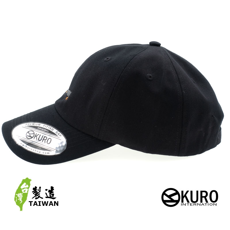 KURO-SHOP 臘腸犬 電繡 老帽 棒球帽 布帽(可客製化)