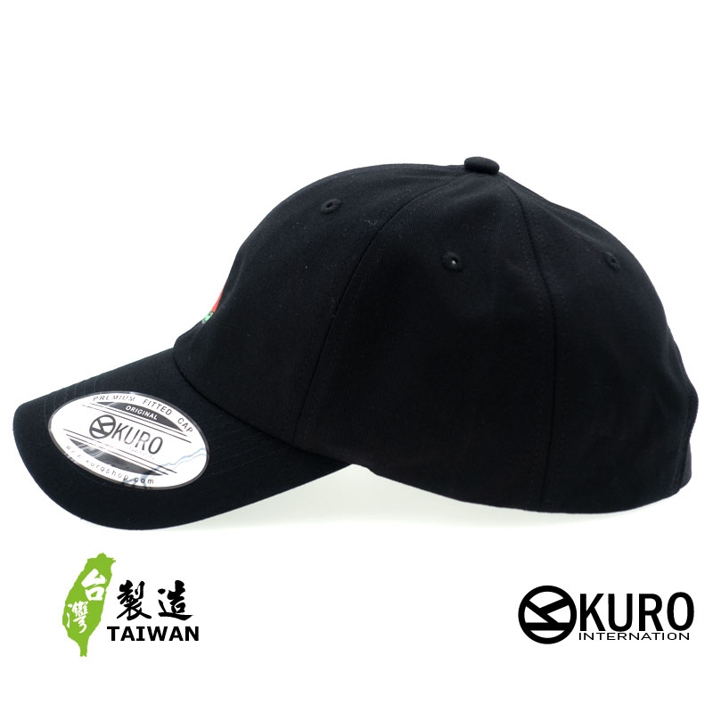 KURO-SHOP 西瓜 電繡 老帽 棒球帽 布帽(可客製化)