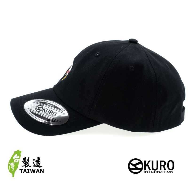 KURO-SHOP 火箭 電繡 老帽 棒球帽 布帽(可客製化)