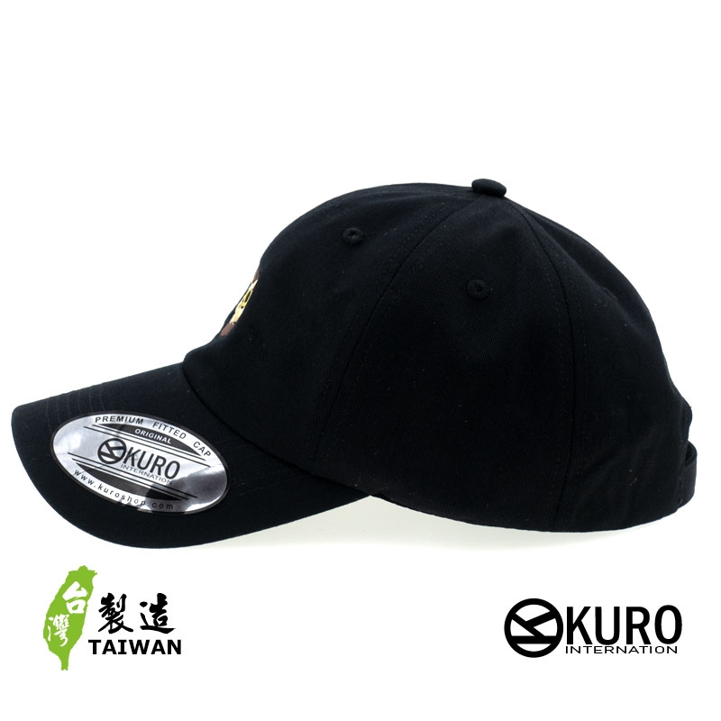KURO-SHOP 貓頭鷹 暗光叫 電繡 老帽 棒球帽 布帽(可客製化)