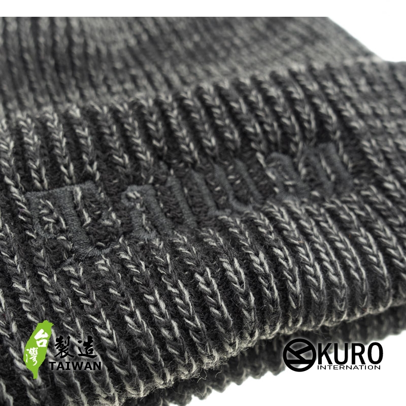 KURO-SHOP Taiwan  針織帽 扁帽 (可客製化)