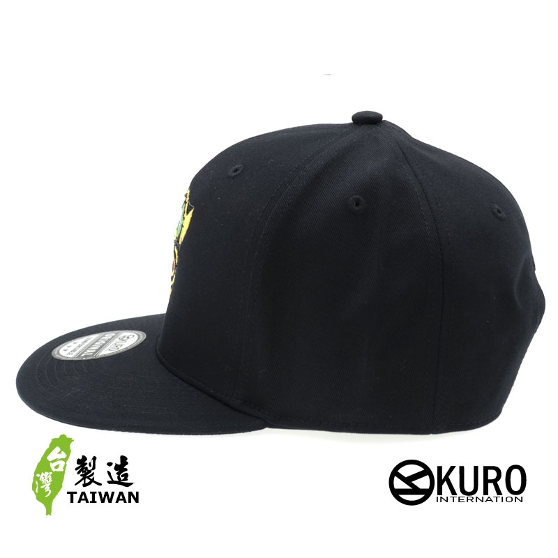 KURO-SHOP-金虎爺潮 金好野 潮流板帽-棒球帽(側面可客製化)