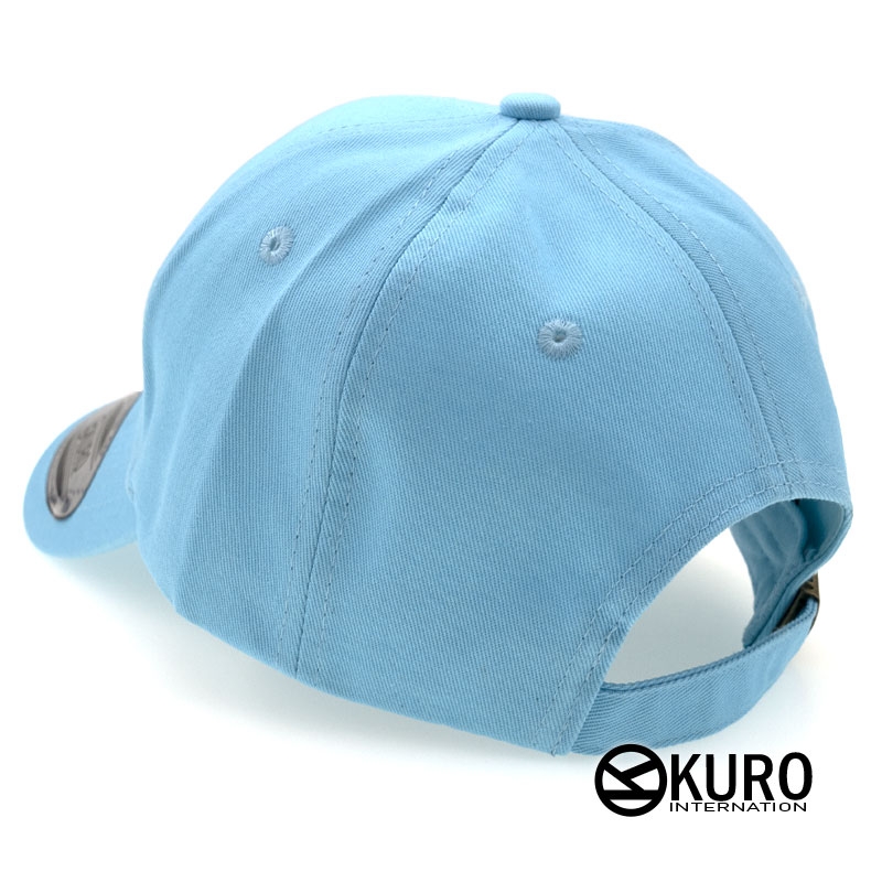 KURO-SHOP 水藍色老帽棒球帽布帽(硬挺版)
