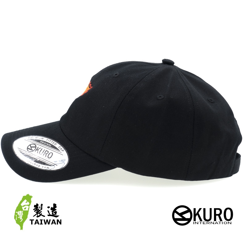 KURO-SHOP 媽祖隨香旗圖案  電繡 老帽 棒球帽 布帽(可客製化電繡)