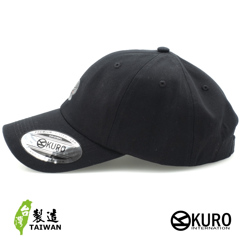 KURO-SHOP 貴賓犬 電繡 老帽 棒球帽 布帽(可客製化)