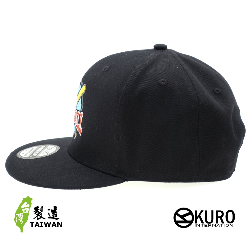 KURO-SHOP  棒球 baseball 潮帽  平板帽-棒球帽(可客製化)