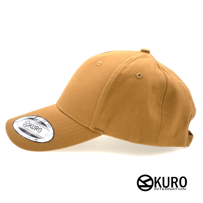 KURO-SHOP 深卡色硬挺版老帽棒球帽布帽