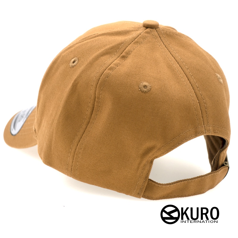 KURO-SHOP 深卡色硬挺版老帽棒球帽布帽