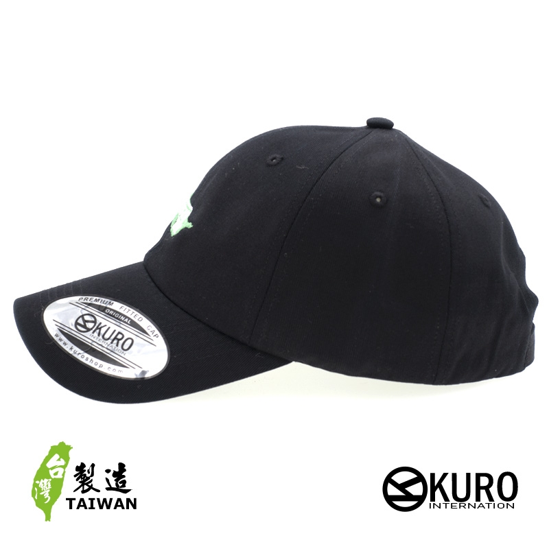 KURO-SHOP Taiwan IN 硬啦 台灣地圖 電繡 老帽 棒球帽 布帽(可客製化)