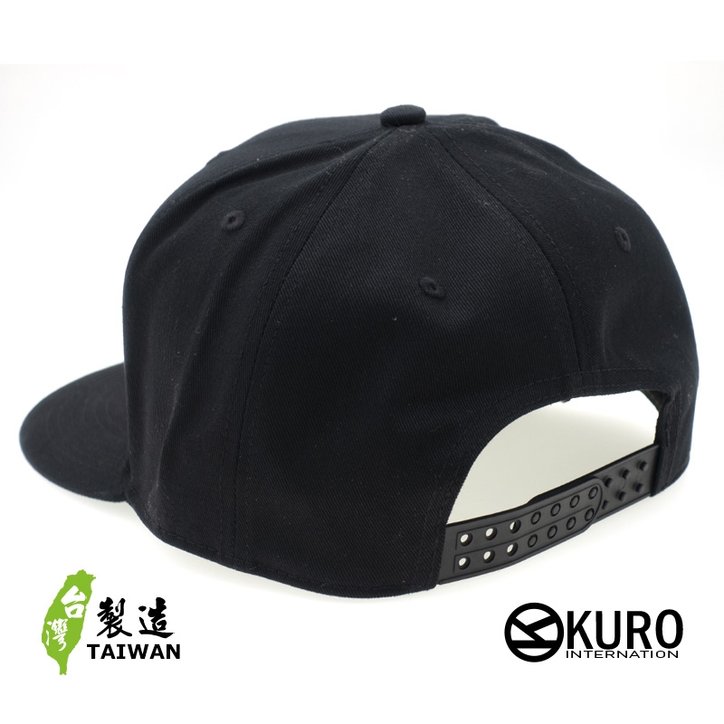KURO-SHOP 圈圈 三角 四方型 立體繡 潮帽  平板帽-棒球帽(可客製化)