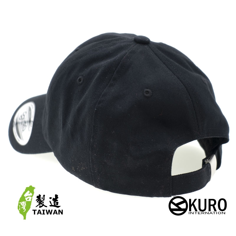 KURO-SHOP  豬頭  電繡 老帽 棒球帽 布帽(可客製化)