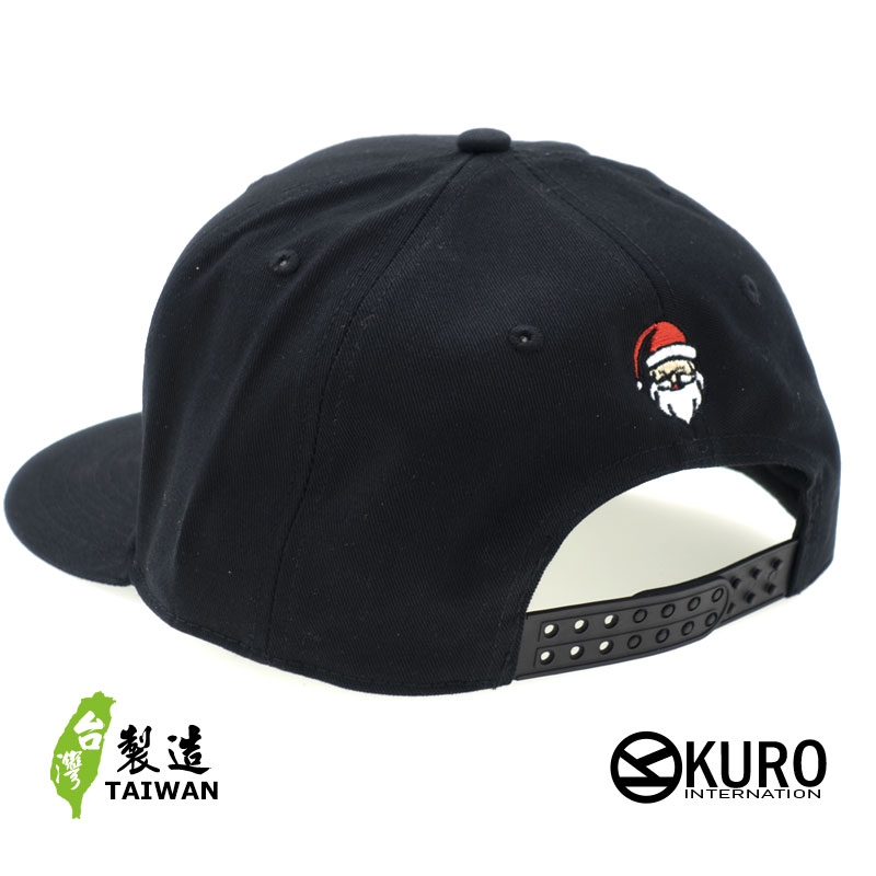 KURO-SHOP 自已的神帽自已做 聖誕老公宮 立體繡 潮帽  平板帽-棒球帽(可客製化)