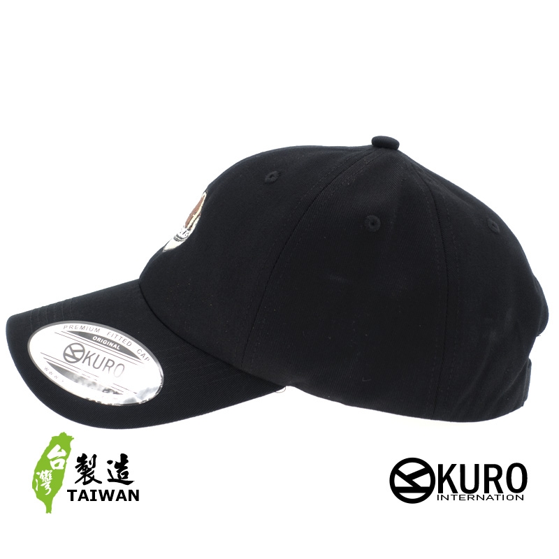 KURO-SHOP 爌肉飯 電繡 老帽 棒球帽 布帽(可客製化)