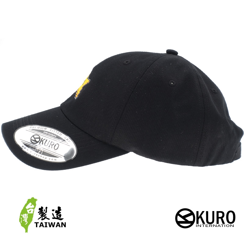 KURO-SHOP 無㪣星星 電繡 老帽 棒球帽 布帽(可客製化)