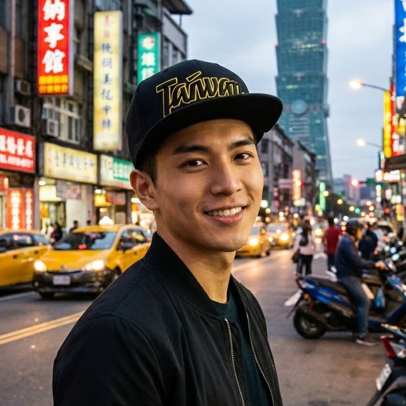 KURO-SHOP TAIWAN 立體繡 潮帽  平板帽-棒球帽(可客製化)