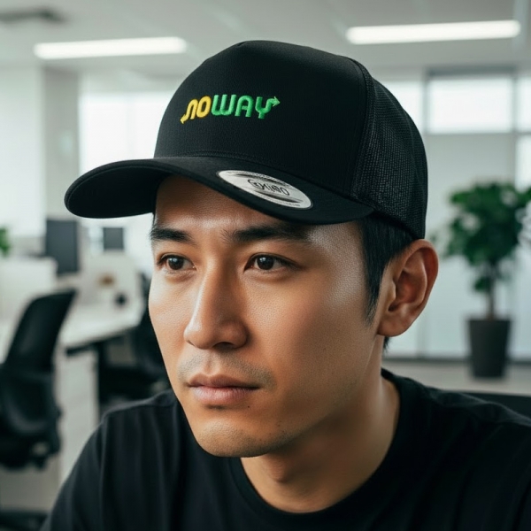 KURO-SHOP NO WAY 棉質 網帽 (可客製化)