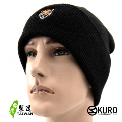 KURO-SHOP 老虎電繡 針織帽 扁帽 (可客製化)